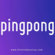 Pingpong - FinTech BoostUP